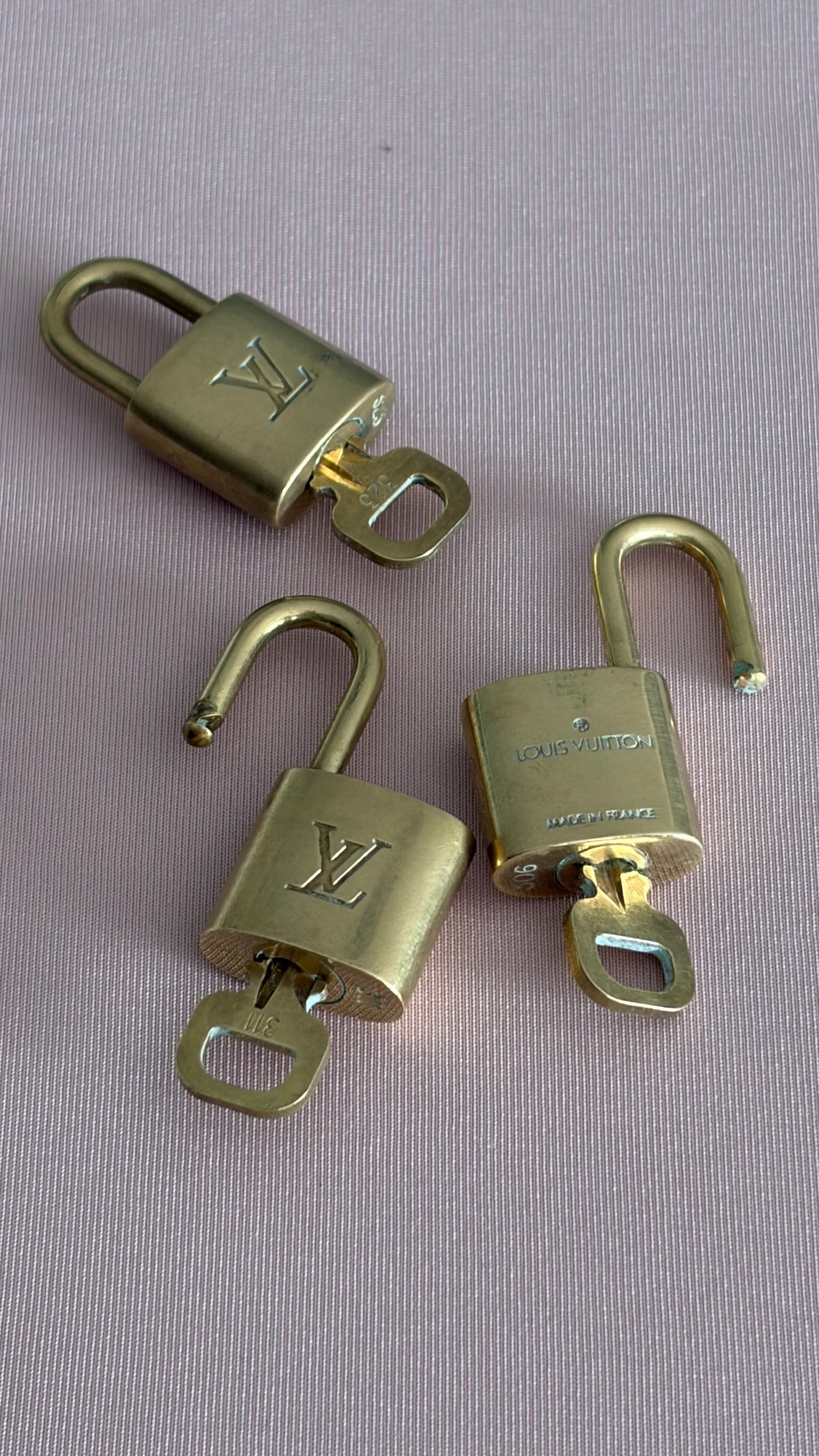 Louis Vuitton Padlock & Key