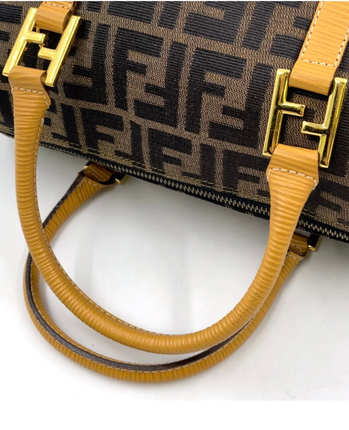 FENDI Zucca Pattern Handbag