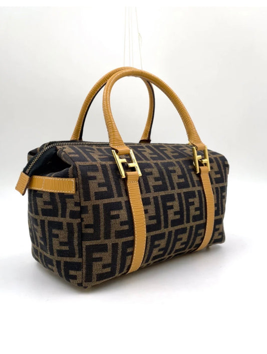 FENDI Zucca Pattern Handbag