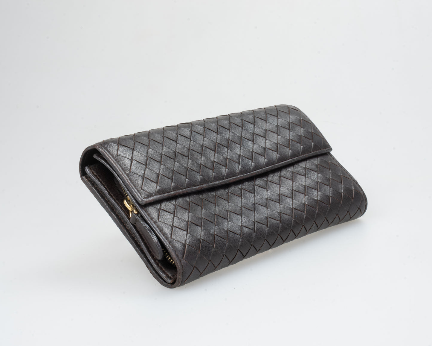 Bottega Veneta intrecciate bi-fold wallet