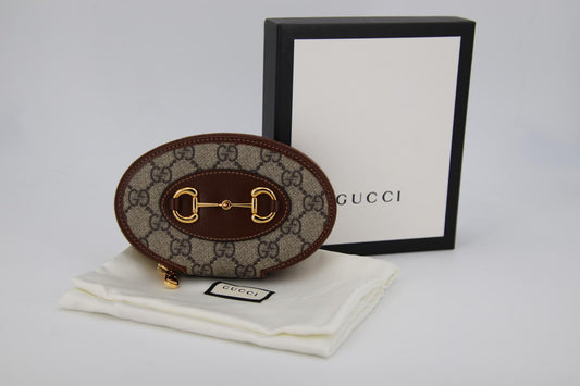 Gucci Horsebit GG Supreme Wallet