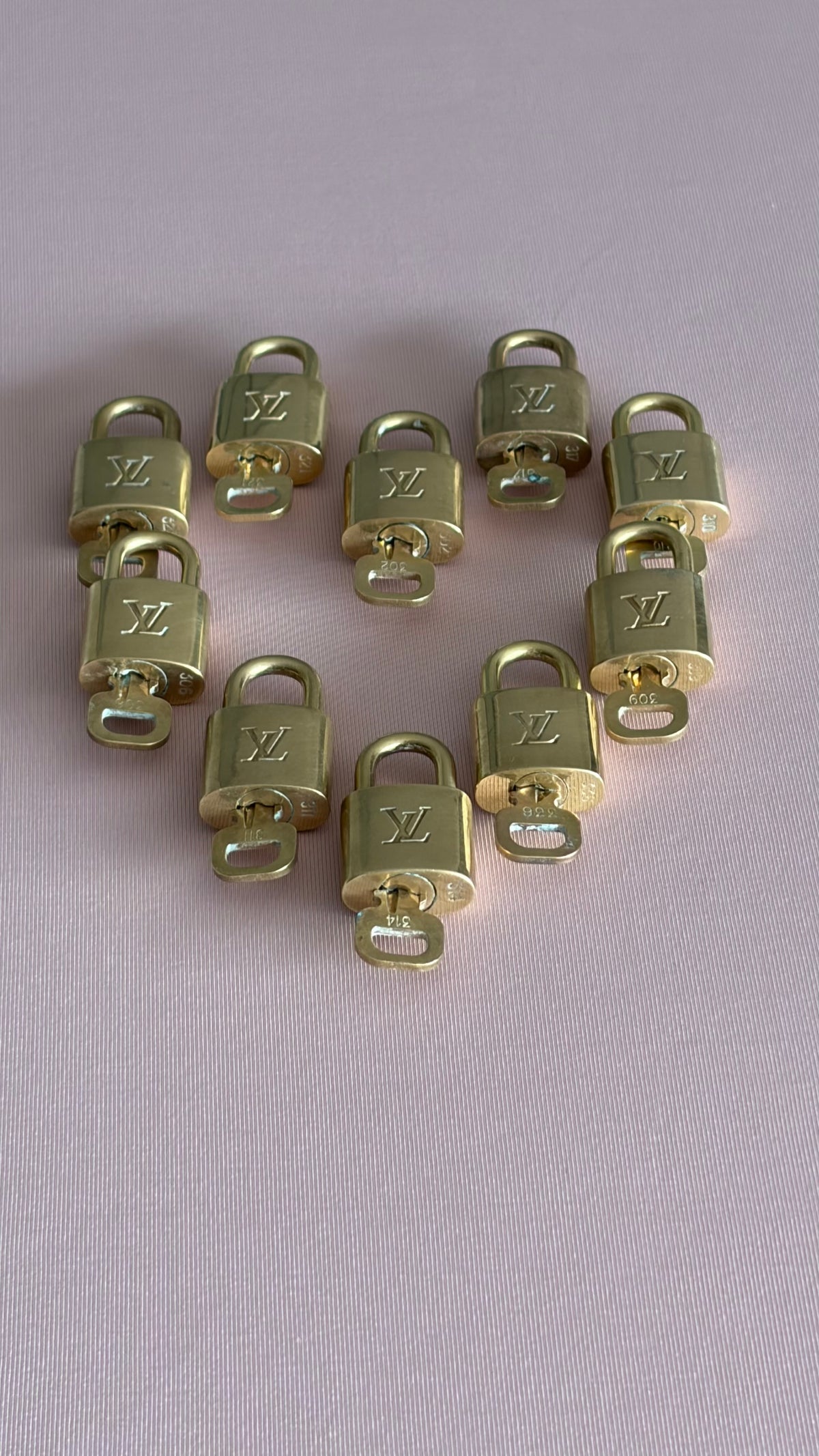 Louis Vuitton Padlock & Key