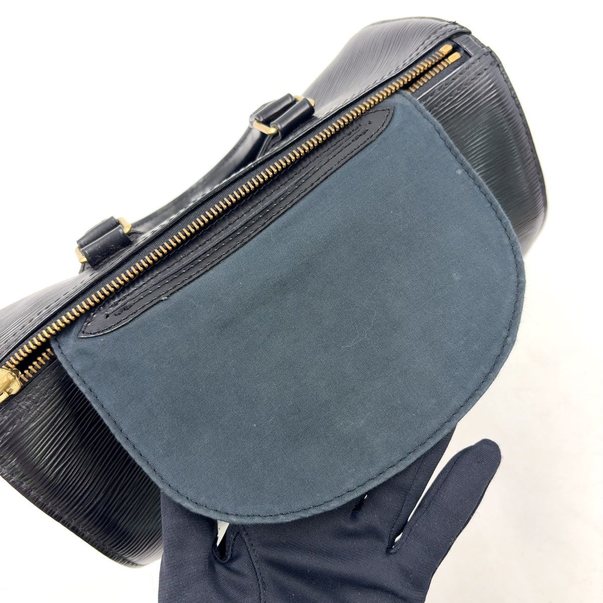 Louis Vuitton Black Epi Speedy 30