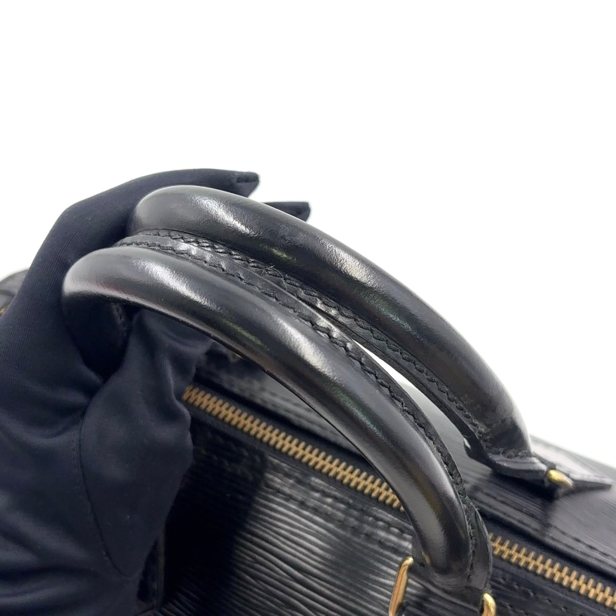 Louis Vuitton Black Epi Speedy 30