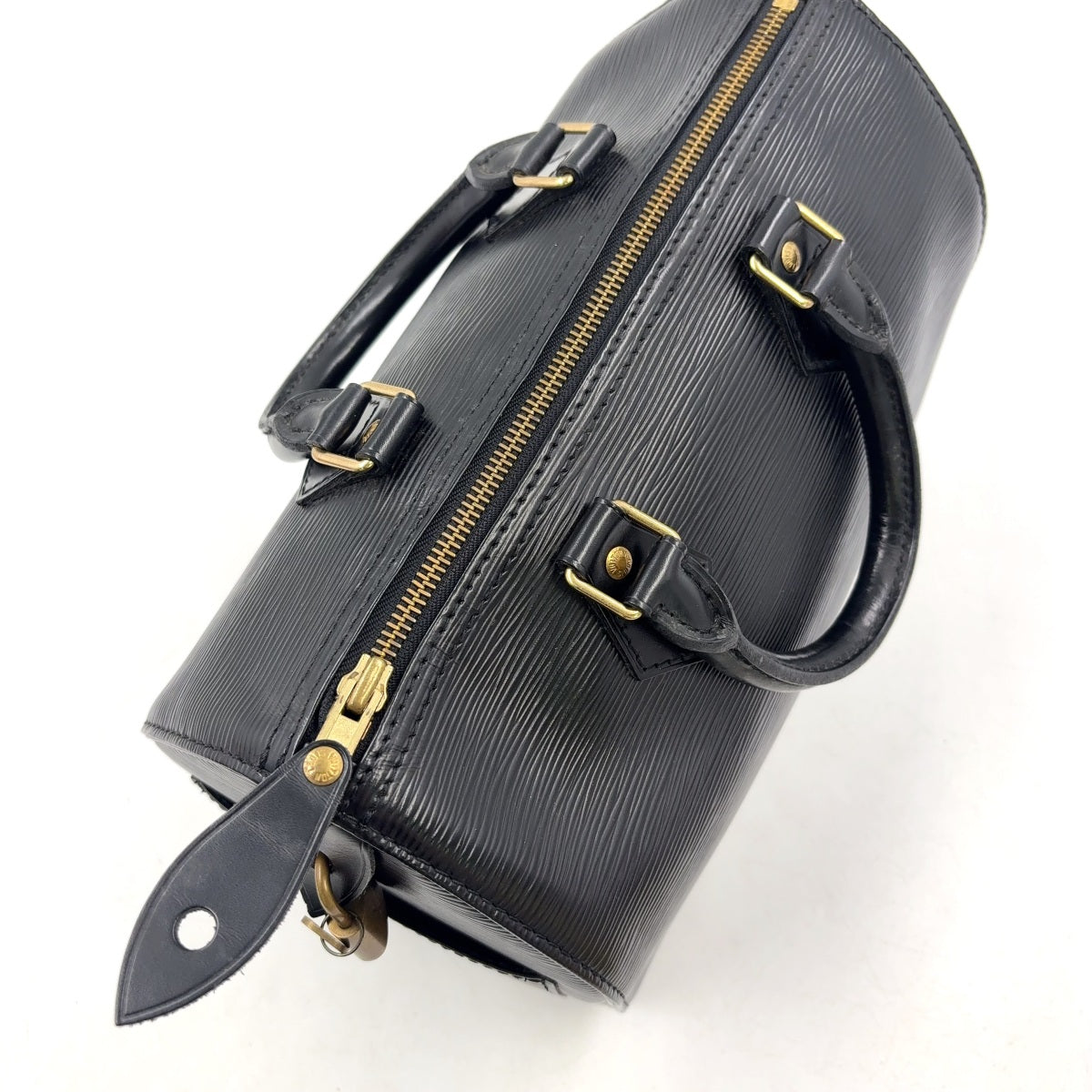 Louis Vuitton Black Epi Speedy 30