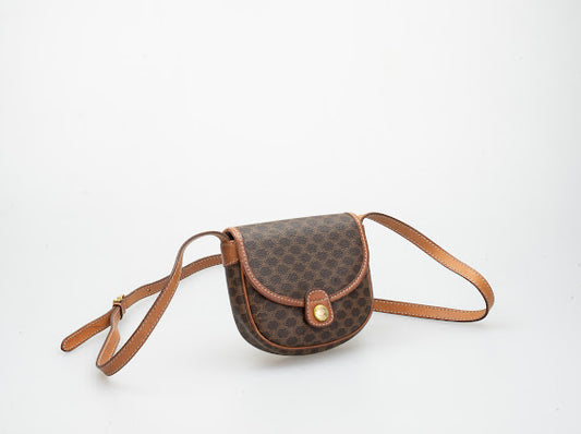 Celine Macadam Canvas shoulderbag