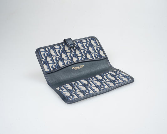 Christian Dior trotter pattern wallet