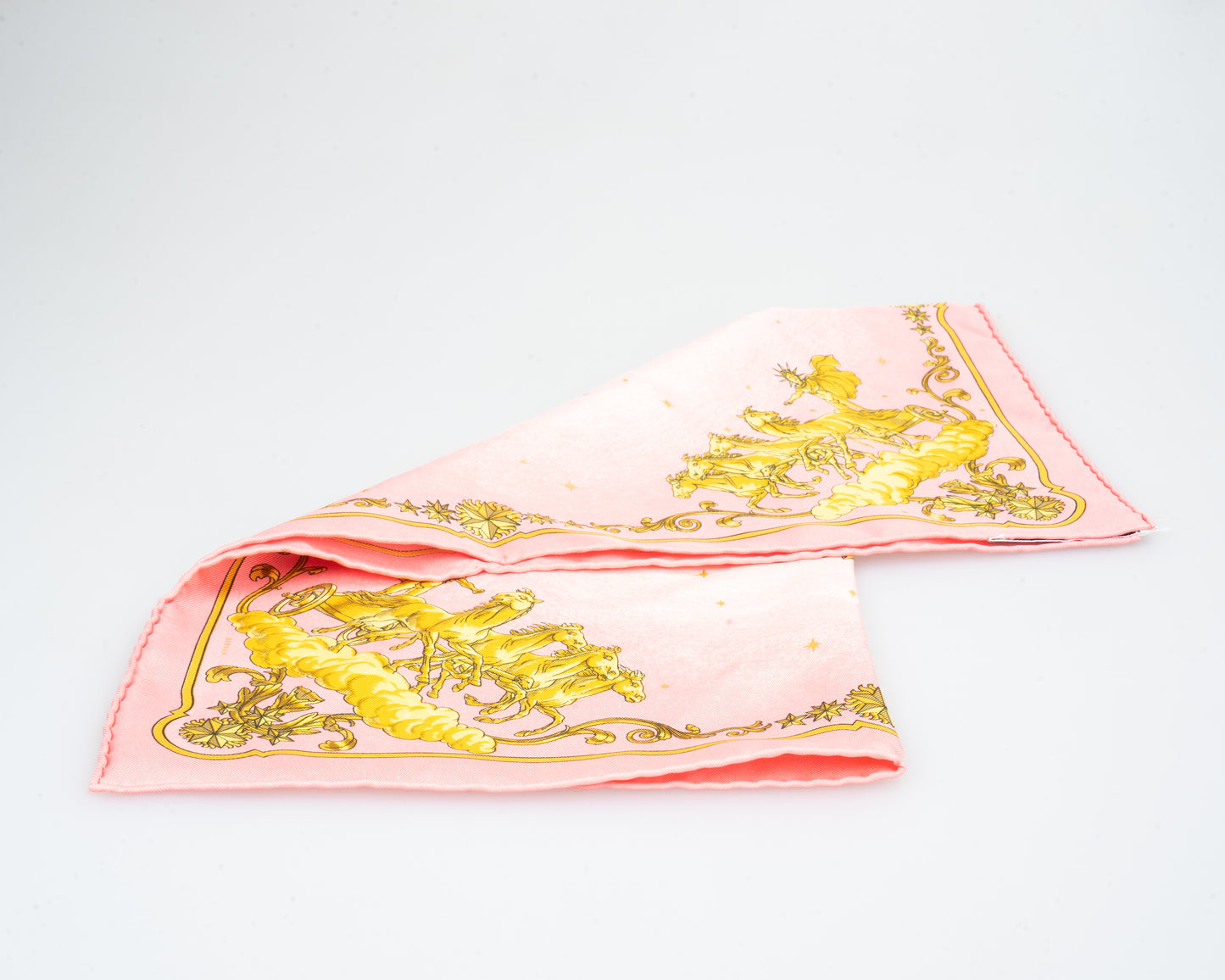 Hermes silk scarf