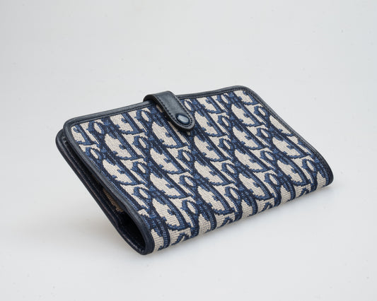 Christian Dior trotter pattern wallet