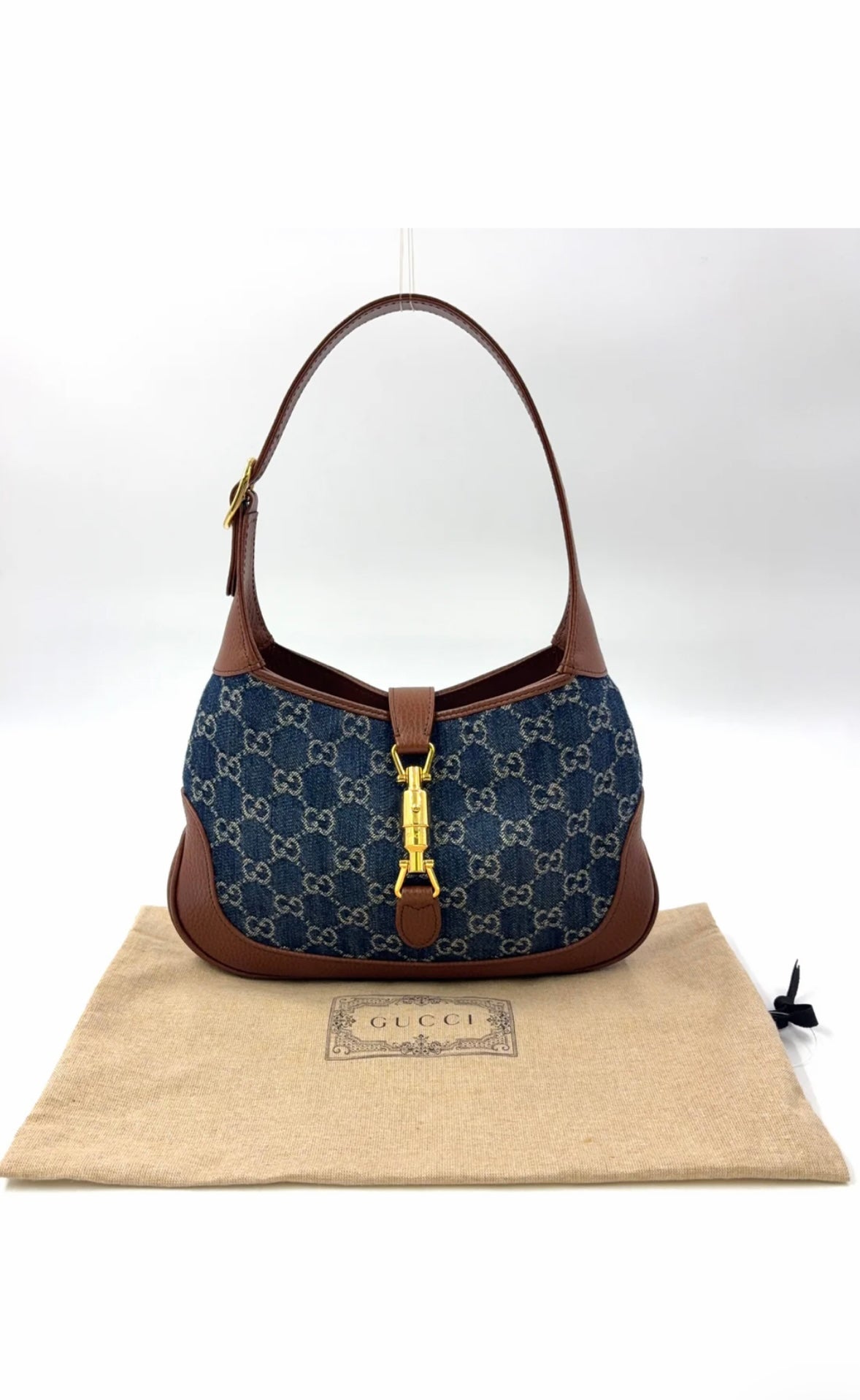 Gucci denim Jackie